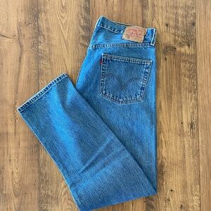 Mens original -Vintage 501 Button Fly jeans 36x36